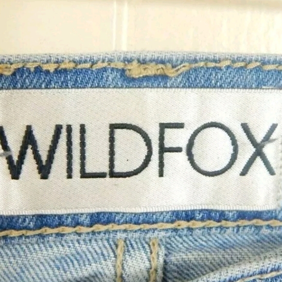 Wildfox Joni Super Flare Distressed Jeans - Picture 5 of 5